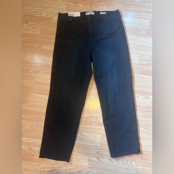 Blue Slim Straight Jeans Classic Fit Social Standard NWT Size 14 - Picture 2 of 7